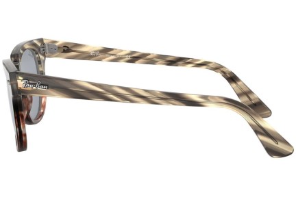Okulary przeciwsłoneczne Ray-Ban Meteor Striped Havana RB2168 1254Y5 Kwadratowe Brązowe