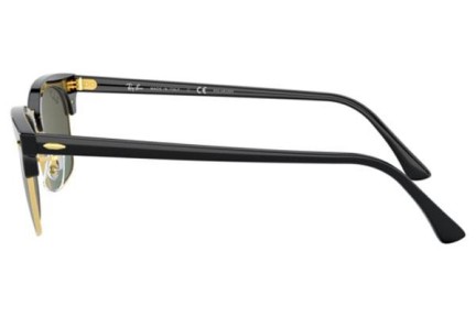 Okulary przeciwsłoneczne Ray-Ban Clubmaster Square RB3916 130358 Polarized Browline Czarne