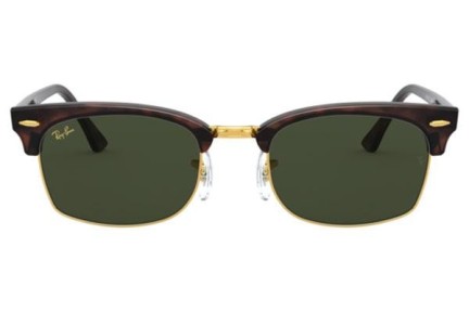 Okulary przeciwsłoneczne Ray-Ban Clubmaster Square RB3916 130431 Browline Havana