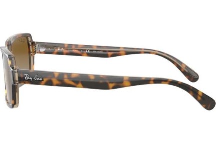 Okulary przeciwsłoneczne Ray-Ban Benji RB2189 1292W1 Polarized Prostokątne Havana