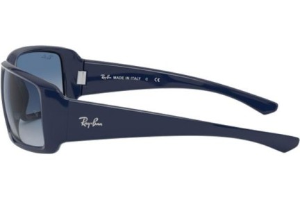 Okulary przeciwsłoneczne Ray-Ban RB4338 61974L Kwadratowe Niebieskie