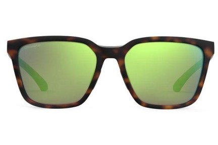 Okulary przeciwsłoneczne Smith SHOUTOUT N9P/UI Polarized Kwadratowe Havana