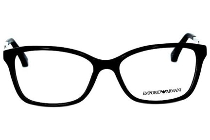 Okulary korekcyjne Emporio Armani EA3026 5017 Kwadratowe Czarne