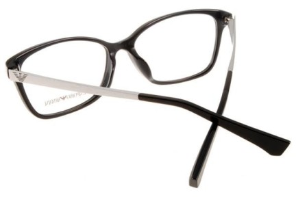 Okulary korekcyjne Emporio Armani EA3026 5017 Kwadratowe Czarne