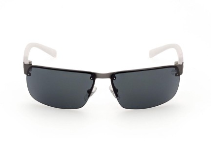 Okulary przeciwsłoneczne Timberland TB9236 09D Prostokątne Szare