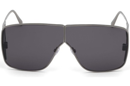 Okulary przeciwsłoneczne Tom Ford Spector FT0708 08A Pilotki (Aviator) Szare