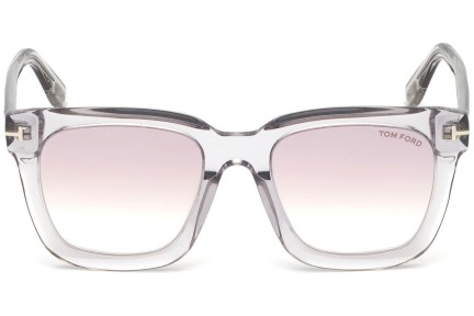 Okulary przeciwsłoneczne Tom Ford Sari FT0690 20T Kwadratowe Szare