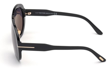 Okulary przeciwsłoneczne Tom Ford FT0836 01A Pilotki (Aviator) Czarne