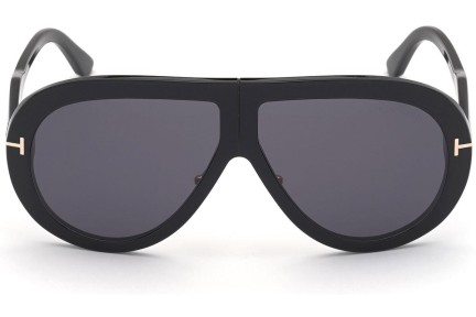 Okulary przeciwsłoneczne Tom Ford FT0836 01A Pilotki (Aviator) Czarne