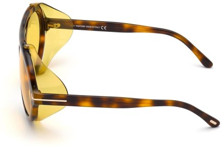 Ochelari de soare Tom Ford FT0882 53E Pilot Havana