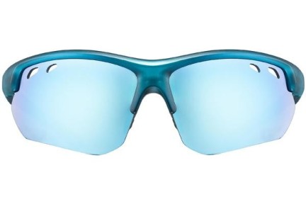 Okulary przeciwsłoneczne uvex sportstyle 115 Blue Mat S3 Prostokątne Niebieskie