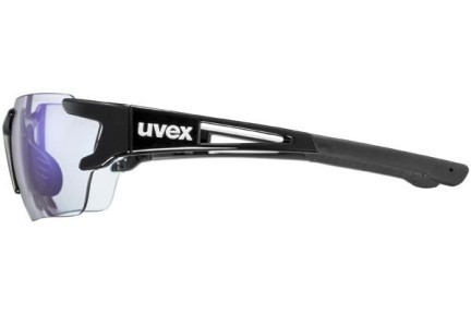 Okulary przeciwsłoneczne uvex sportstyle 803 race vm small Black S1-S3 Prostokątne Czarne
