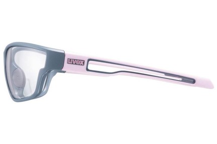 Okulary przeciwsłoneczne uvex sportstyle 806 v Grey / Rose S1-S3 Prostokątne Szare
