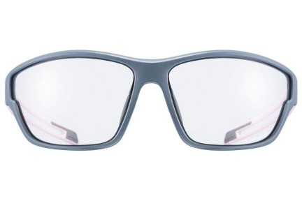 Okulary przeciwsłoneczne uvex sportstyle 806 v Grey / Rose S1-S3 Prostokątne Szare