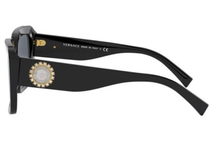 Okulary przeciwsłoneczne Versace VE4384B GB1/87 Oversize Czarne