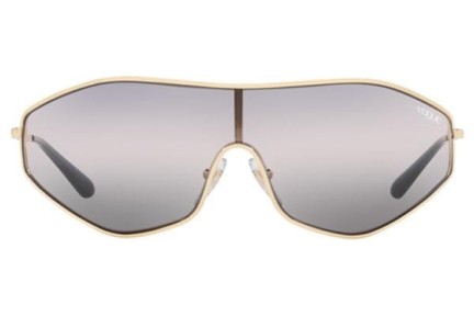 Okulary przeciwsłoneczne Vogue Eyewear G-Vision Gigi Hadid 2019 Collection VO4137S 848/0J Pojedyncze | Shield Złote