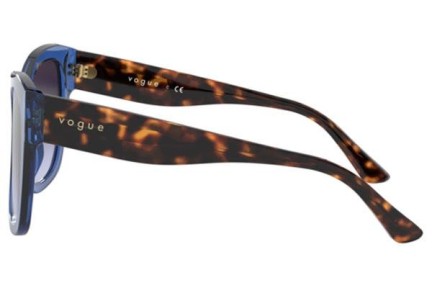 Okulary przeciwsłoneczne Vogue Eyewear VO5338S 28304Q Kocie oczy Niebieskie
