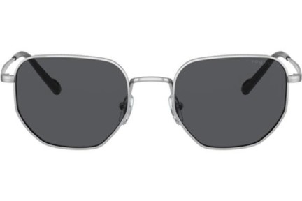 Okulary przeciwsłoneczne Vogue Eyewear VO4186S 323/87 Kwadratowe Srebrne