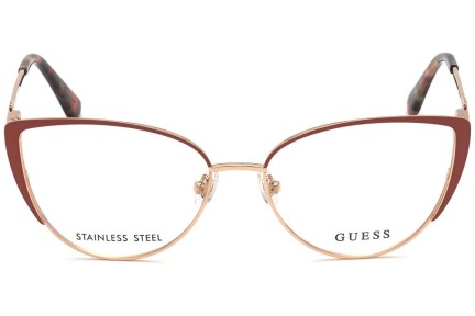 Okulary korekcyjne Guess GU2813 070 Kocie oczy Czerwone