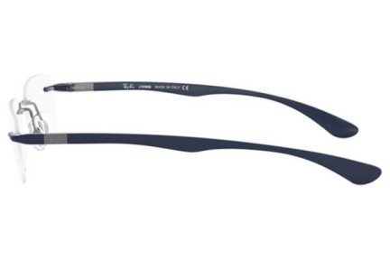 Okulary korekcyjne Ray-Ban RX8724 1217 Prostokątne Srebrne