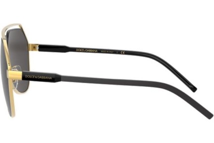 Okulary przeciwsłoneczne Dolce & Gabbana DG2266 02/87 Pilotki (Aviator) Złote