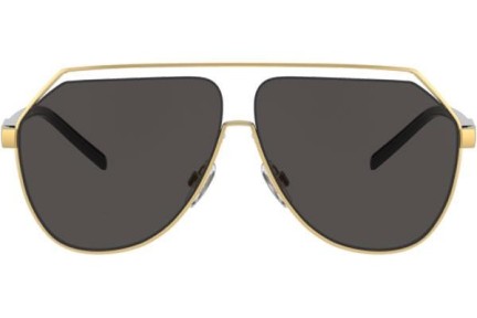 Okulary przeciwsłoneczne Dolce & Gabbana DG2266 02/87 Pilotki (Aviator) Złote
