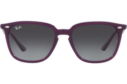 Okulary przeciwsłoneczne Ray-Ban RB4362 65718G Kwadratowe Fioletowe