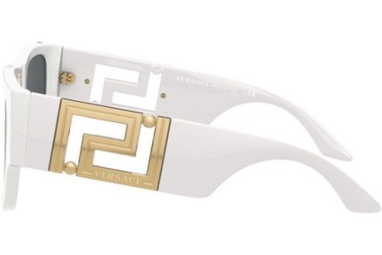 Okulary przeciwsłoneczne Versace Greca VE4403 314/87 Kwadratowe Białe