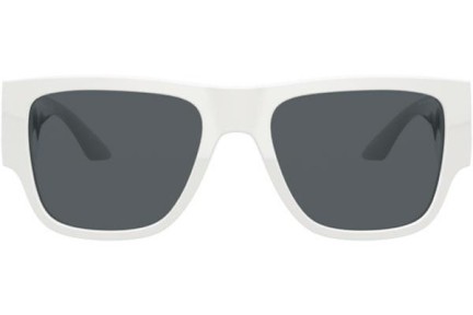 Okulary przeciwsłoneczne Versace Greca VE4403 314/87 Kwadratowe Białe