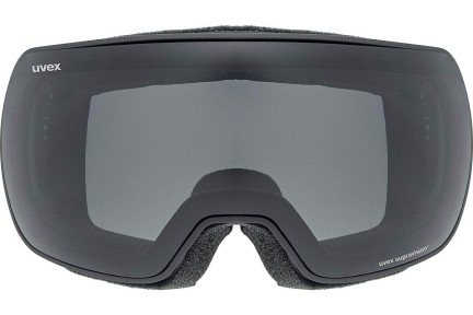 Gogle narciarskie uvex compact FM Black Mat Pojedyncze | Shield Czarne
