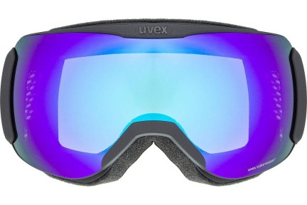 Gogle narciarskie uvex downhill 2100 CV Black Mat Pojedyncze | Shield Czarne