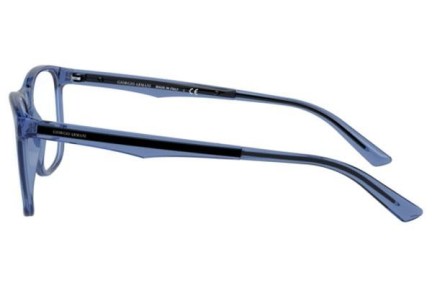 Okulary korekcyjne Giorgio Armani AR7187 5816 Kwadratowe Niebieskie