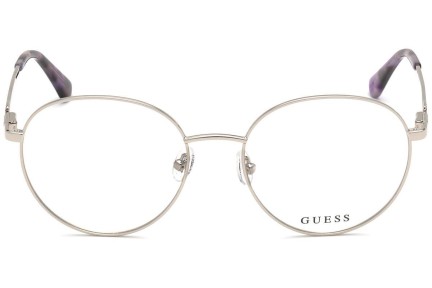 Okulary korekcyjne Guess GU2812 010 Okrągłe Srebrne