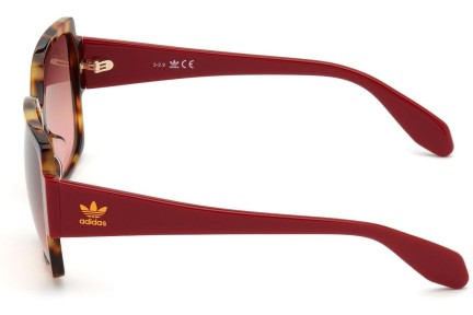 Okulary przeciwsłoneczne Adidas Originals OR0005 54F Kwadratowe Havana
