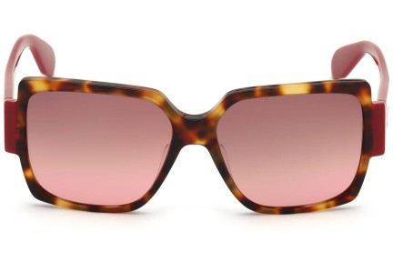 Okulary przeciwsłoneczne Adidas Originals OR0005 54F Kwadratowe Havana