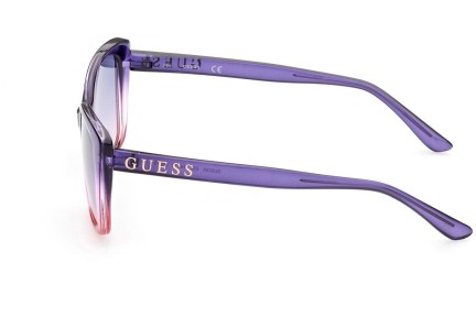 Okulary przeciwsłoneczne Guess GU9208 83Z Kwadratowe Fioletowe