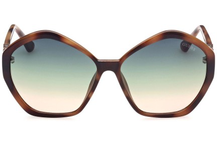 Okulary przeciwsłoneczne Guess GU7813 53P Oversize Havana