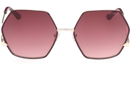Okulary przeciwsłoneczne Guess GU7815 71T Oversize Złote