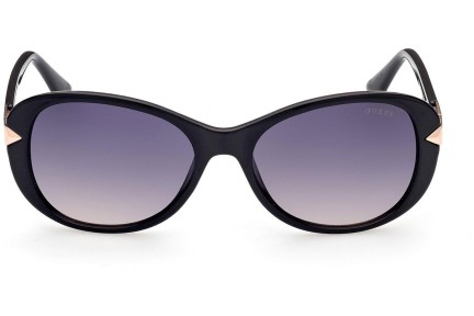 Okulary przeciwsłoneczne Guess GU7821 01B Owalne Czarne