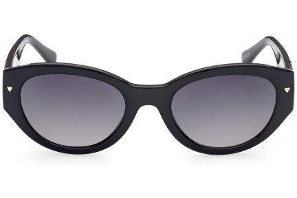 Okulary przeciwsłoneczne Guess GU8241 01B Owalne Czarne