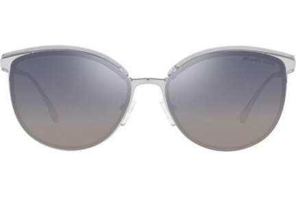 Okulary przeciwsłoneczne Michael Kors Magnolia MK1088 1005V6 Kocie oczy Srebrne