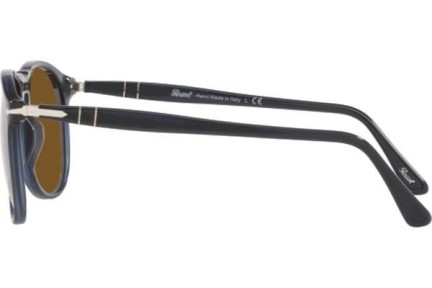 Okulary przeciwsłoneczne Persol PO9649S 114133 Pilotki (Aviator) Niebieskie