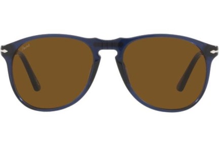 Okulary przeciwsłoneczne Persol PO9649S 114133 Pilotki (Aviator) Niebieskie
