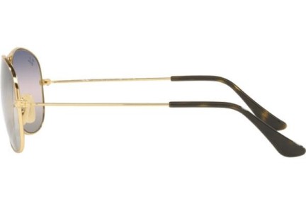 Okulary przeciwsłoneczne Ray-Ban Cockpit RB3362 001/GE Pilotki (Aviator) Złote