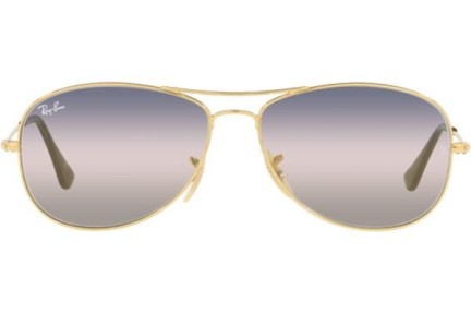 Okulary przeciwsłoneczne Ray-Ban Cockpit RB3362 001/GE Pilotki (Aviator) Złote