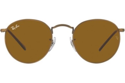 Okulary przeciwsłoneczne Ray-Ban Round Metal RB3447 922833 Okrągłe Złote