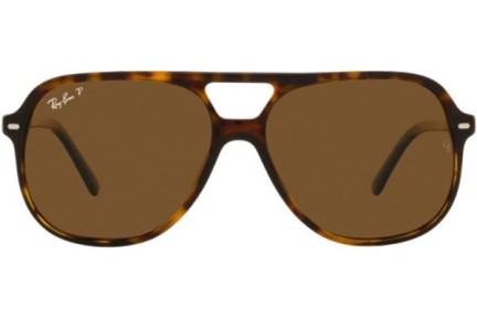 Слънчеви очила Ray-Ban Bill RB2198 902/57 Polarized Квадратни Хавана