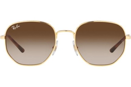 Okulary przeciwsłoneczne Ray-Ban RB3682 001/13 Kwadratowe Złote