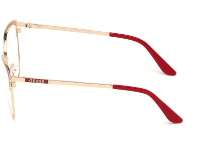 Okulary korekcyjne Guess GU2715 068 Kocie oczy Czerwone