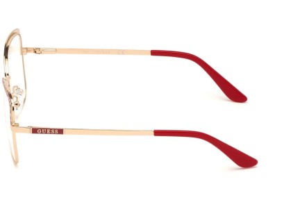 Okulary korekcyjne Guess GU2716 068 Kocie oczy Czerwone